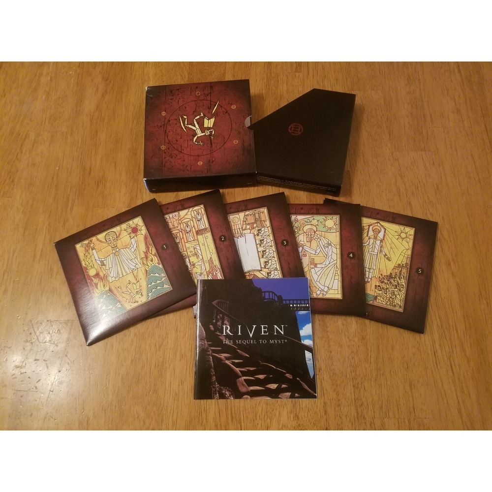 Riven The Sequel to Myst 1997 Computer Software/Pc Video Game